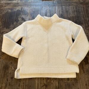 Vineyard Vines Fleece Long Sleeve Top sz XS (5-6) Sherpa Top